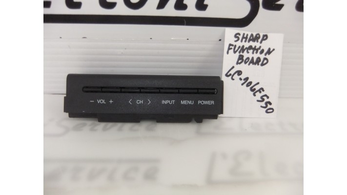 SHARP LC-70LE550 function board